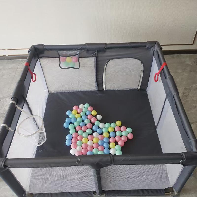 Baby and Toddler Safety Playpen with Walker and Bed Rail Guard
