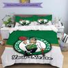 3-teiliges personalisiertes Boston Celtics Bettwäsche-Set mit individuellem Namen. Verschluss der Bettdecke. Enthält 1 Bettbezug & 2 Kissenbezüge. Weich und bequem für alle Jahreszeiten.