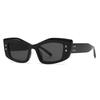 Foreign Trade Cross-Border Popular Sunglasses for Men with Rice Nails European and American Street Photography Ins Popular Model