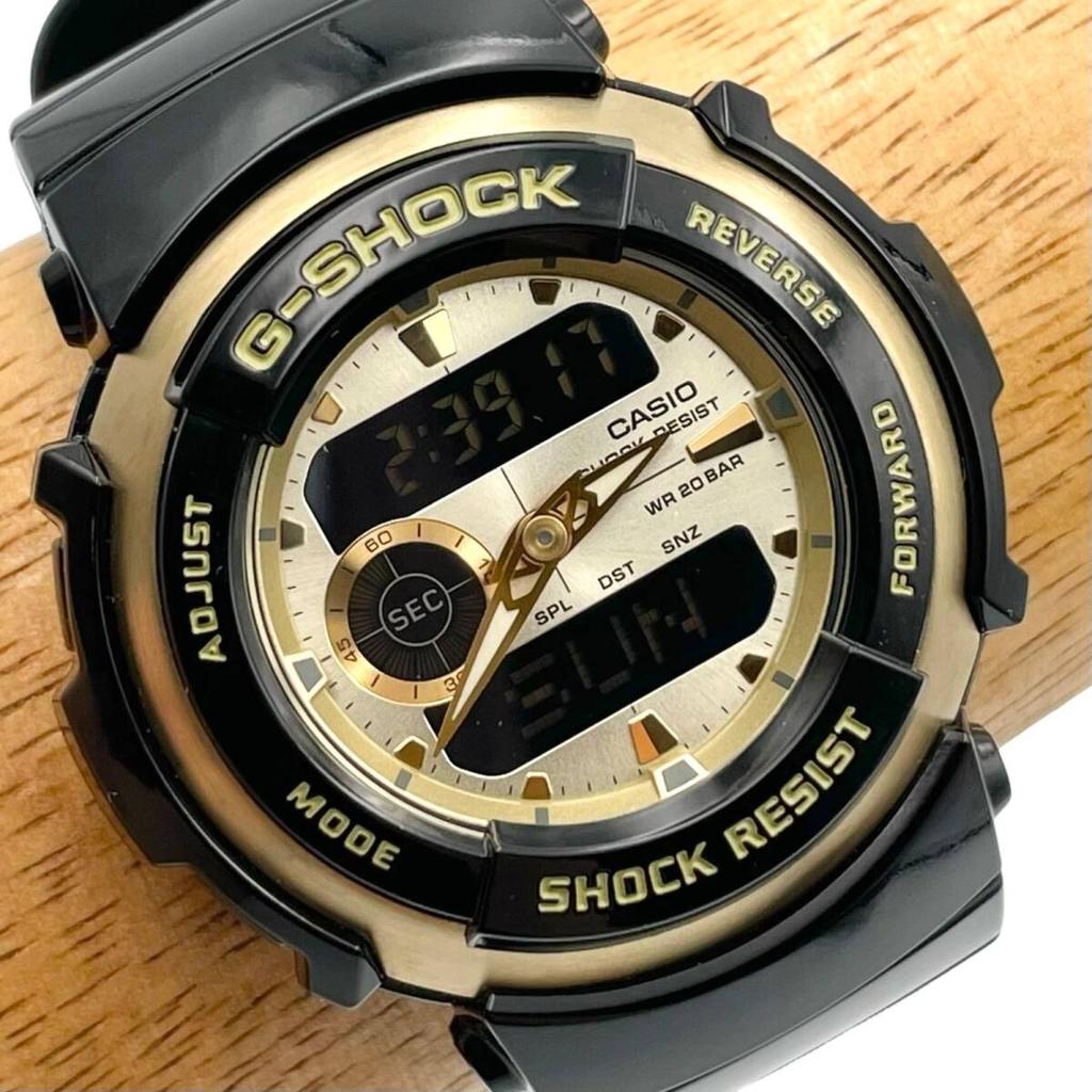 Casio Treasure Gold Quartz Watch 2 Hands / G-SHOCK G-300G-9AJF Analog-Digital [aq9]
