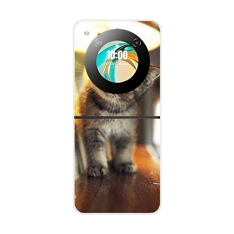 Pevný PC kryt pre ZTE Nubia Flip 2 Nárazuvzdorné puzdrá na telefón pre ZTE Libero Flip 2 5G Zadný priehľadný kryt Flip2 Coque Funda