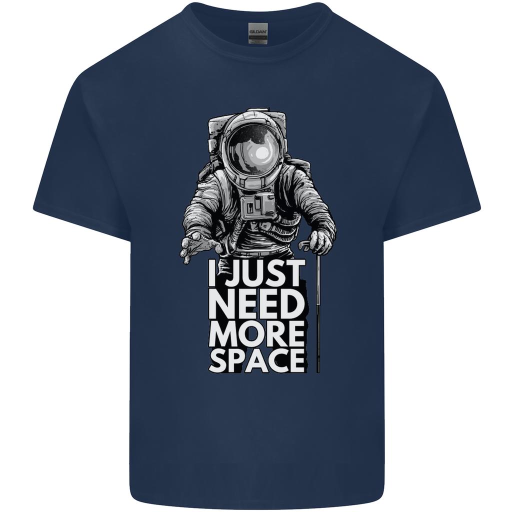I Just Need More Space Funny Astonaut Unisexs Light Cotton TShirt