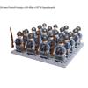 Eighth Route Army Minifigure Set: 24 Educational Assembly Building Blocks