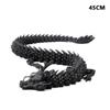 1PC 30/40CM Fish Tank Landscaping Decoration Collection Ornament Movable Jointed Dragon Statue 3D Printed Flexible Realistic