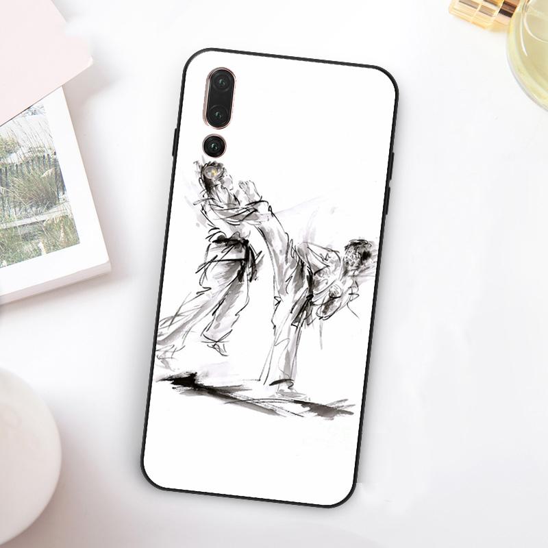 Japan Martial Aikido For Huawei Nova 12i 12s 11i 7i 8i Y73 Y70 Y90 Y60 Y72 Y61 Y91 9 10 SE P30 Pro P40 Lite Case