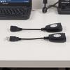 High Speed Ethernet Extension Extender USB 2.0 LAN Extension Adapter  Computers