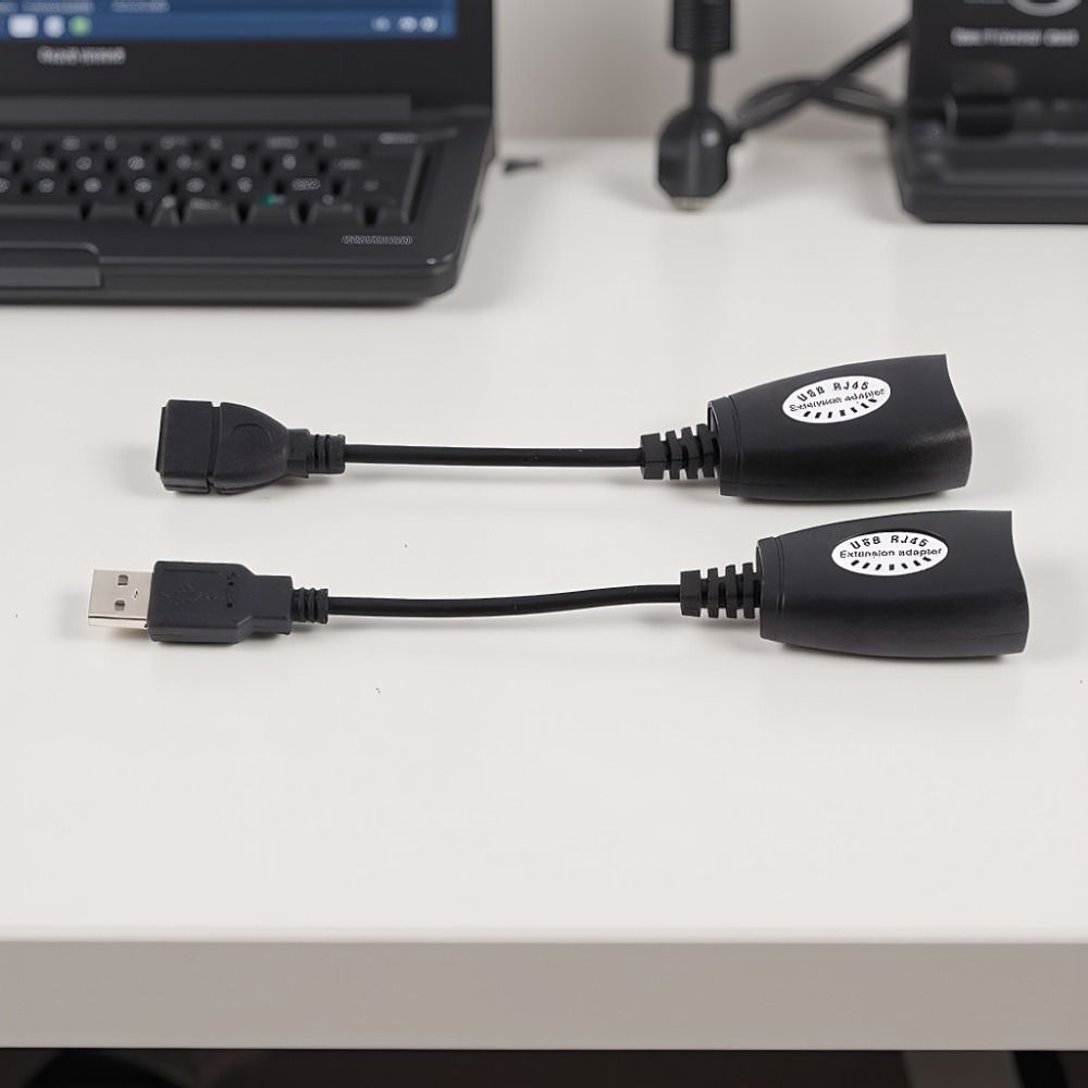 High Speed Ethernet Extension Extender USB 2.0 LAN Extension Adapter Computers