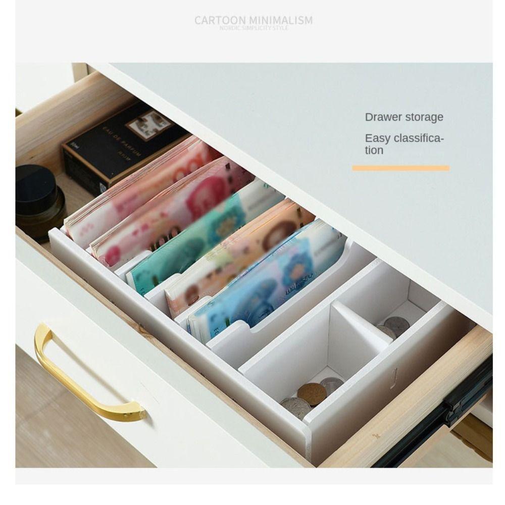 Plastic Organizing shelf drawer Change box Durable Collection box
