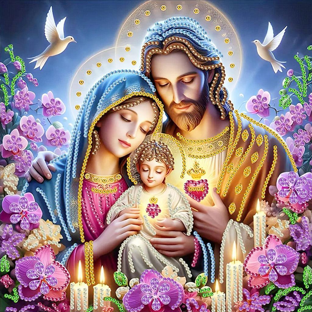 Diamond Painting, Special-Shaped Diamond Painting, Handmade Sticker Material Package 30 * 30 Diamond Sticker Diy Decorative Painting Cross-Border