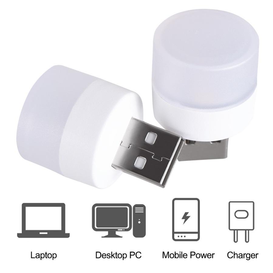 3 PCS USB LED Light Usb Lamp Eye Protection Reading Light Computer Reading Lamp Mobile Power Charging Book Lamps Night Light