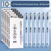 Cloud Grip Soft Rubber Brush Pen: Schnelltrocknender, geschmeidiger schwarzer Stift für Schüler