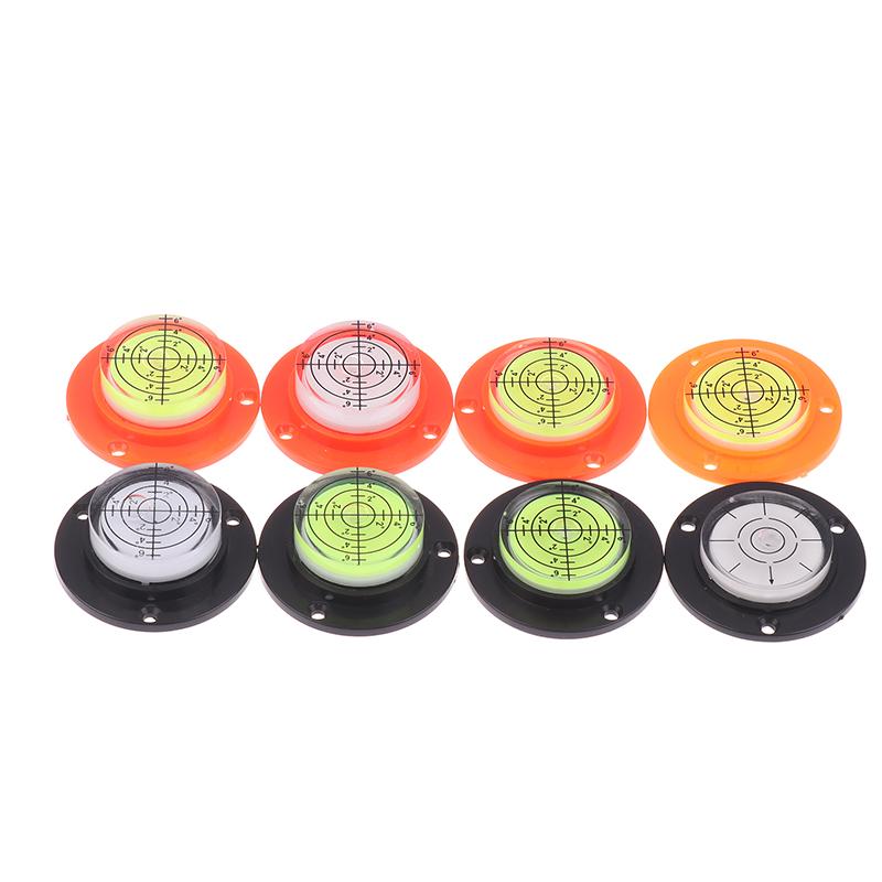 50*9/12/17Mm Round Horizontal Bubble Level High Precision Bubble Level Bulls Eye Horizontal Spirit Level For Desktop Wooden
