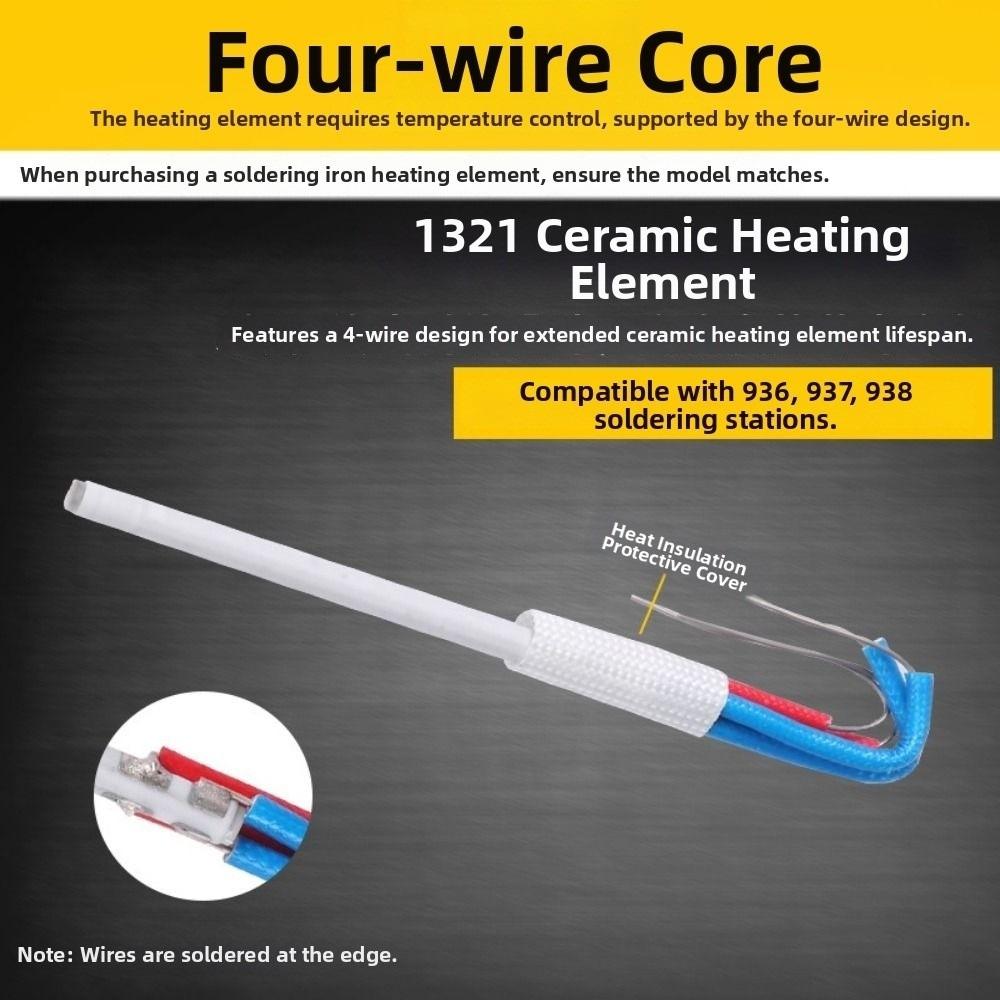 A1321 A1322 Ceramic Heater 24V 60W Ceramic&Metal Heating Element Welding Table Accessories