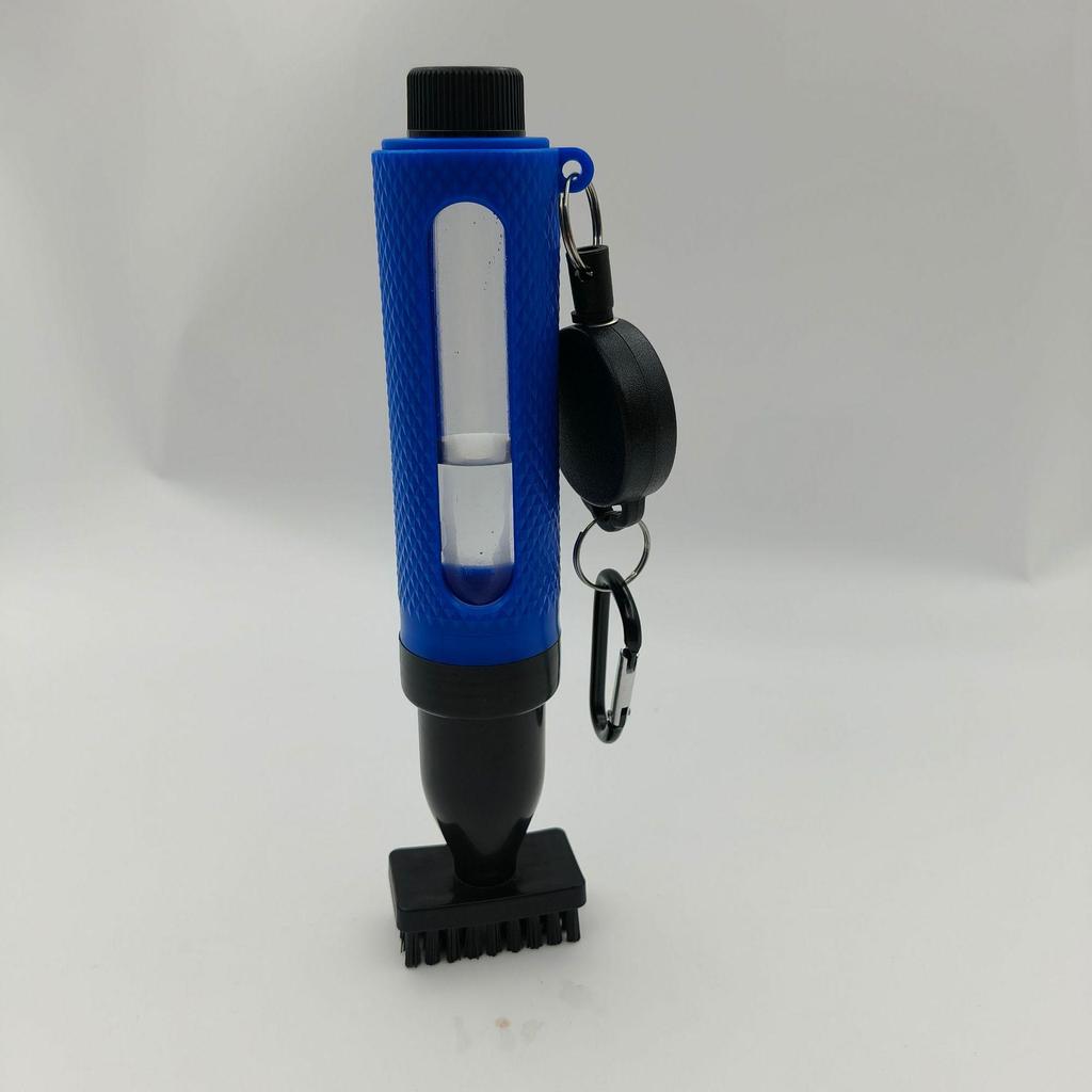 Enhanced Golf Club Groove Cleaning Brush with Pull-Rope Sprayer