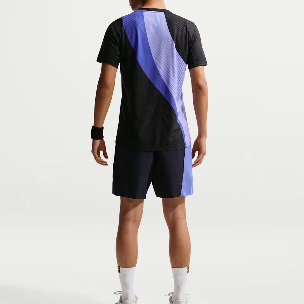 Nike Court Slam FW25 Dri-FIT ADV Outdoor Quick-Dry Color-Block Round Neck Simple Comfortable Short Sleeve T-Shirt Men Tops IB0202-570