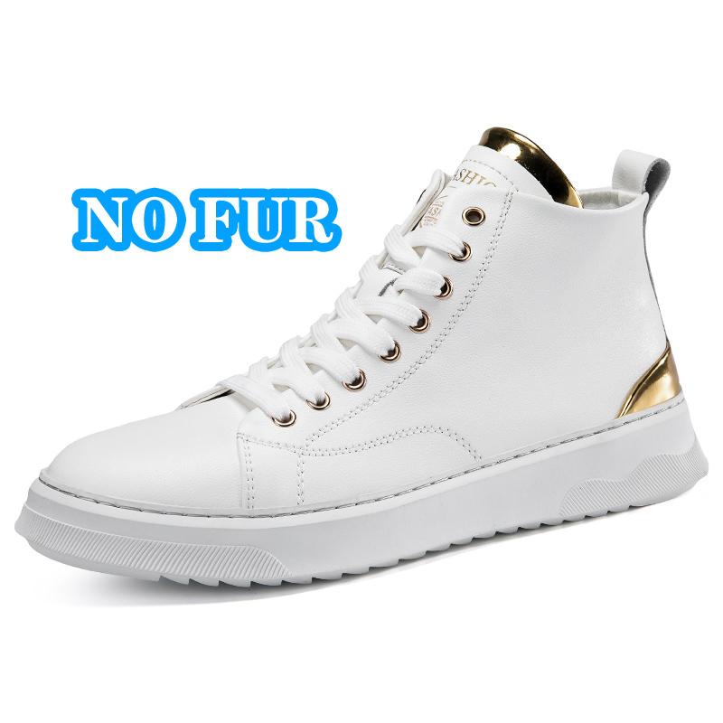 Fashion Fashion Men's Casual Leather High Top Shoes Simple Male Ankle Boots Lace-up Ventilate Motorcycle Boots Leisure Walk Basic Shoes