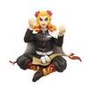 10-15cm Anime Demon Slayer Action Figure PVC Model Doll Collection Toy Car Figure Kamado Tanjiro Nezuko Sitting Ornaments