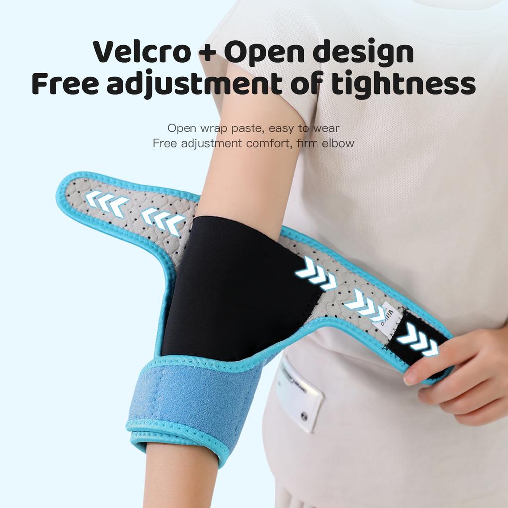 1PC Elastic Elbow Pads Kids Sports Elbow Support Brace Compression Belt Protector Gear Elbow Sleeves Adjustable Elbow Pads