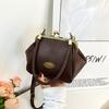 Retro Crossbody Bag with Versatile Texture, Mini Crossbody Bag for Single Shoulder Carrying
