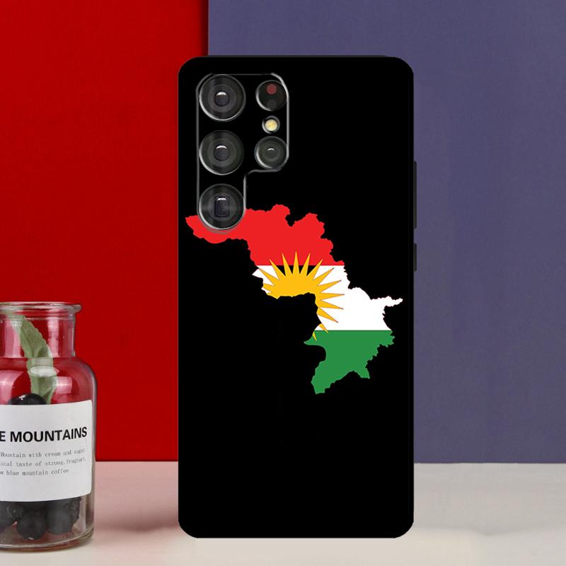 Kurdistan Flag Back Cover For Samsung Galaxy S20 FE S21 FE S22 S23 Ultra Note 20 10 S8 S9 S10 Plus Case