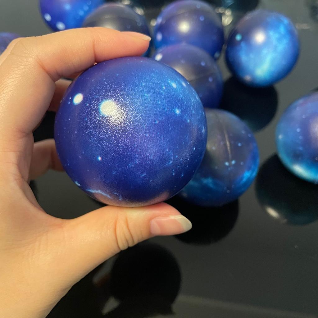 12/24/36PCS Galaxy Stress Balls Stress Relief Slow Rebound Foam Balls Sensory Toys for Kids and Adults Calming Fiddet Toys
