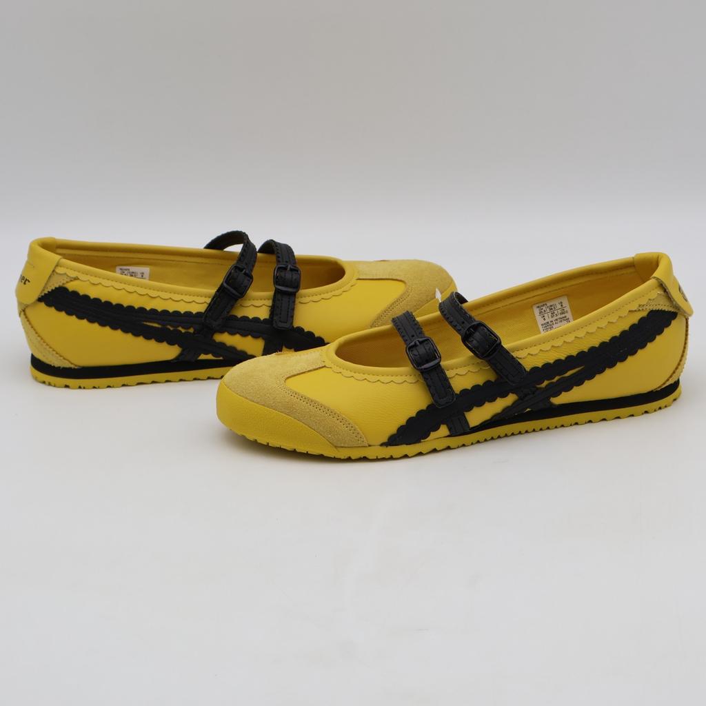 1182A678-750 Onitsuka Tiger Mexico 66 TGRS Sarı Siyah (Bayanlar)
