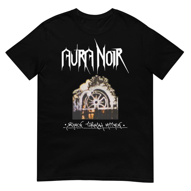 AURA NOIR  Black Thrash Attack Unisex T-shirt L