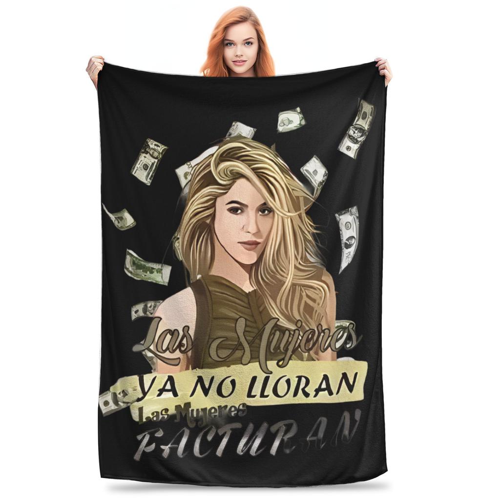 Coperte in Pile Shakira Tour 2025 Coperte per Casa Ufficio Copriletto Super Caldo