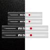 Car Stickers Auto Threshold Protection Sticker Car Accessories For Nissan Nismo Almera Tiida Juke Teana Qashqai 350Z 370Z GTR
