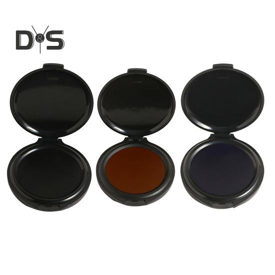 

3 шт. подушечки для отпечатков пальцев, черные, синие, красные, быстросохнущие, водостойкие, прозрачные, для отпечатков пальцев разноцветный