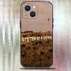 Band S-System of a D-Down Phone Case For iPhone 16,15,14,13,12,11 Plus,Pro Max,XS,X,XR,SE,Mini,8,7,Soft Silicone Black Cover