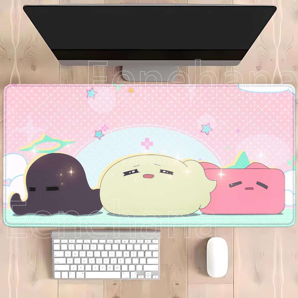 Larges Aod Sunna Aria Nangong Yu Mousepad Angels Of Delusion Anime Cute Girl Zenless Zone Zero Mouse Pad Zzz Keyboard Desk Mat