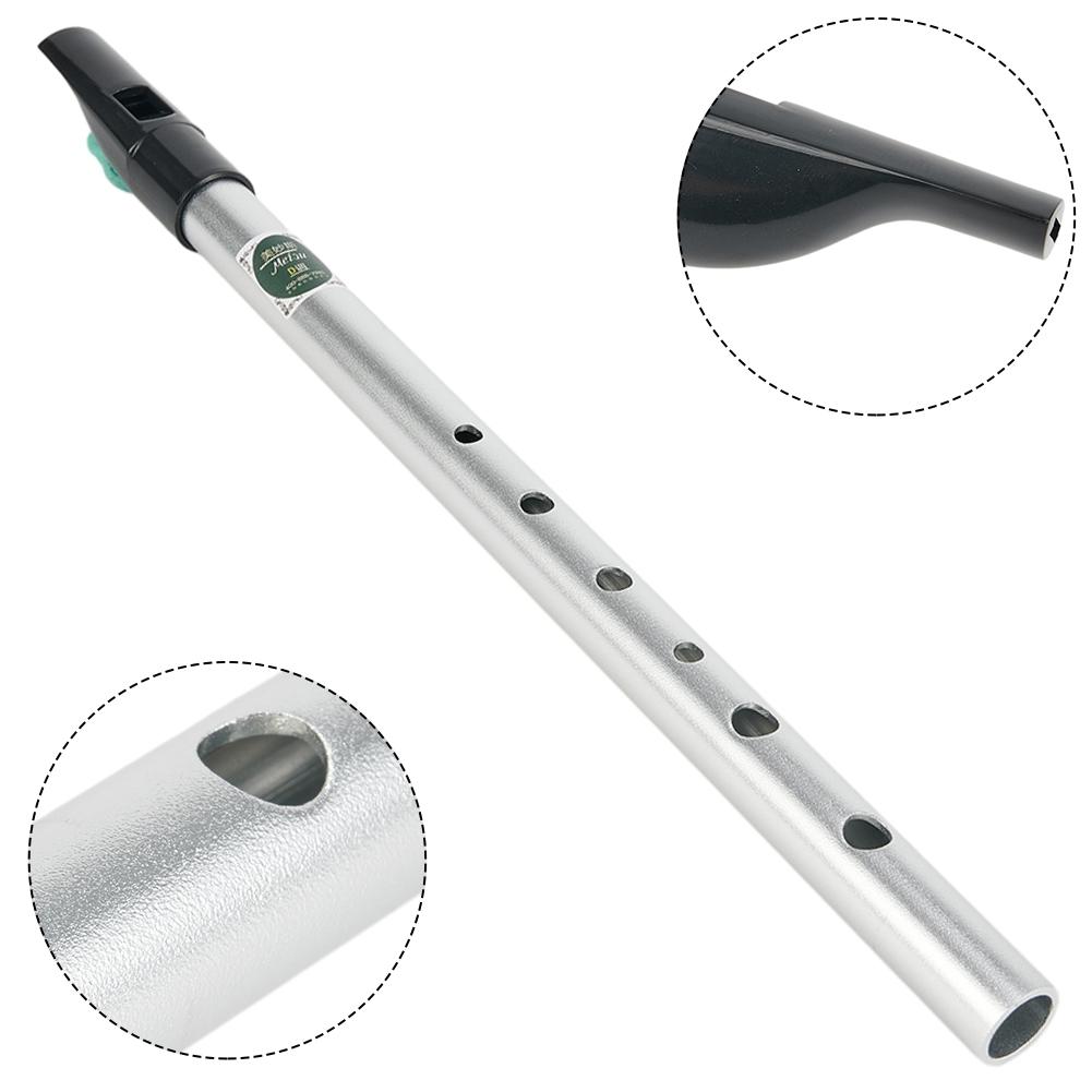 Irish Whistle Tin Whistle 6 Holes C/D Key Flute Instrument