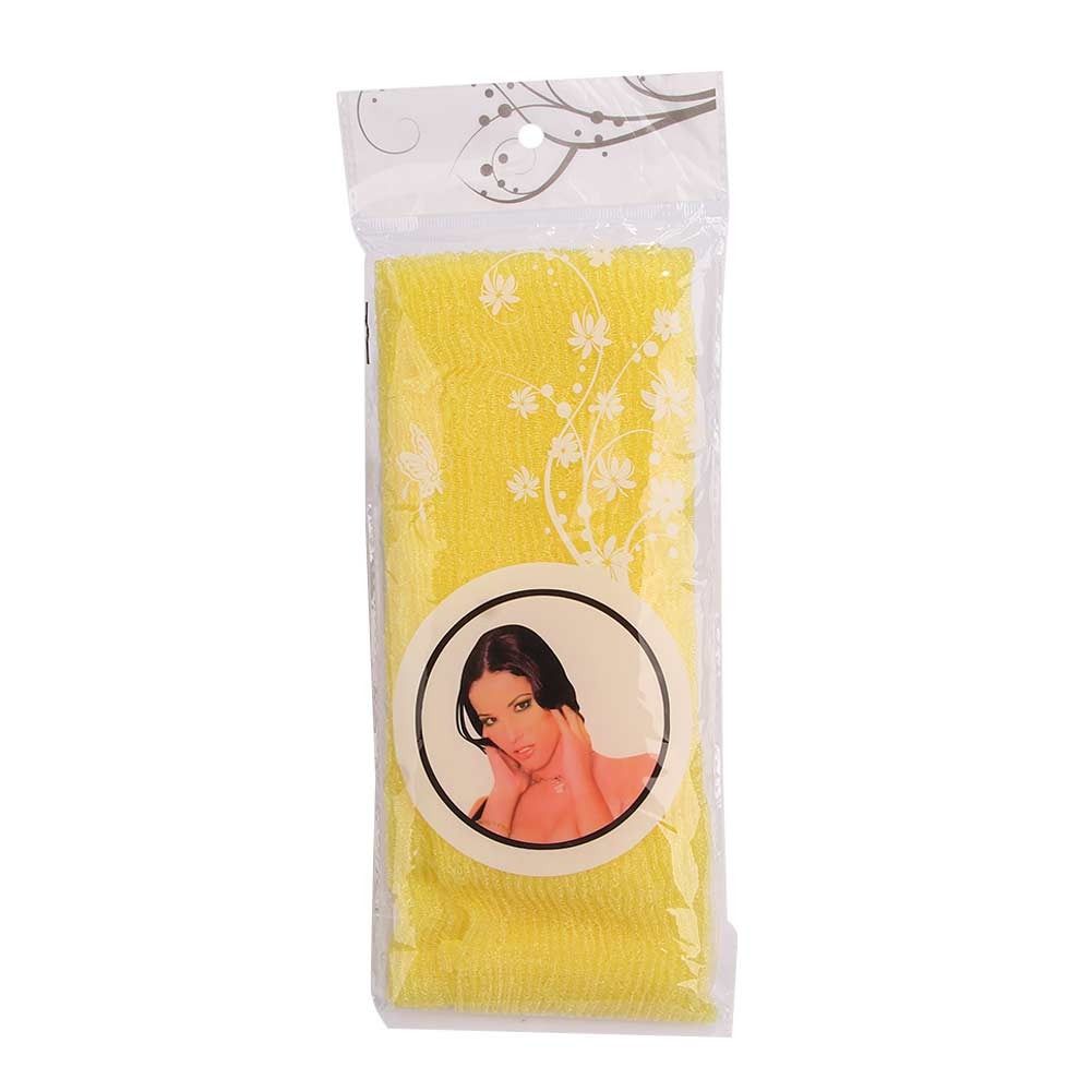 

Wash Body Nylon Body Washing Clean Scrubbing Towel Bath Towel Mesh Bath Shower Nylon Wash Cloth жовтий