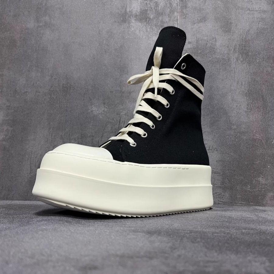Classic Platform Heightening College Style High Street American Men and Women High-top Couple Big Head Locomotive Boots Martin Boots Board Shoes