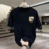 Women's Summer T-Shirt High Quality Cotton Men's Short Sleeve Graphic Printed Short Sleeve Men's T-Shirt Top