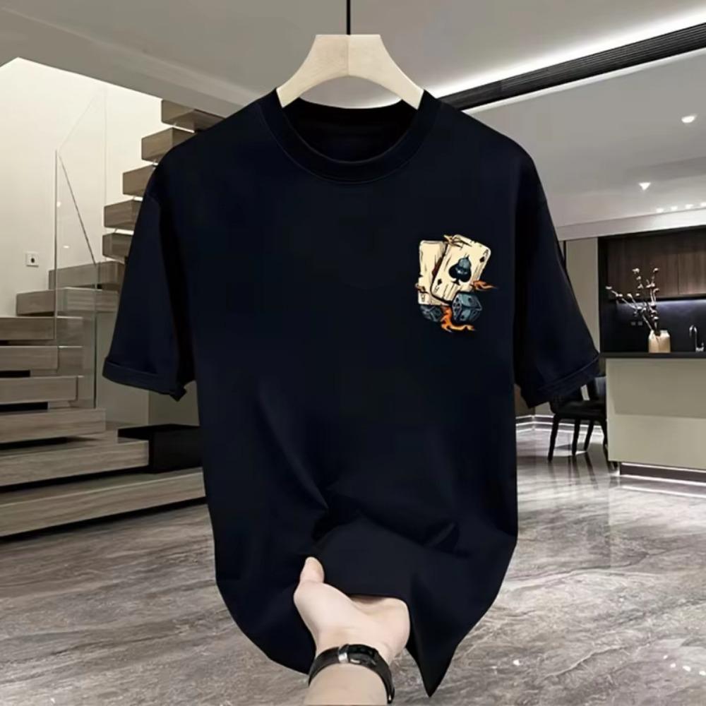 Women's Summer T-Shirt High Quality Cotton Men's Short Sleeve Graphic Printed Short Sleeve Men's T-Shirt Top