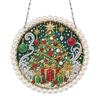 Acrylic Rhinestone Pendant Christmas Craft Set Single Sided Drill Hanging Decor Kit Diy Festival Gifts