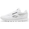 Wmns Classic Leather 'White Silver Metallic' Women's EF3267