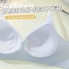Cross beauty back fixed cup soft support pull anti-sagging non-marking backless hole cup sports bra
