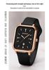 Sanda Quartz Retro Square Watch: Simple Bar Index, Calendar, Waterproof, Business Casual, Unisex Strap