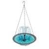 Multifunctional Bird Feeders Bath Tray with Flower Shape for Outdoor Space Lawn Feeder Bright Flower