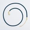 ZHUKOU Braided Cord Necklace Handmade DIY Jewellery Making Accessories Total chain length: approximately 19.69 inches