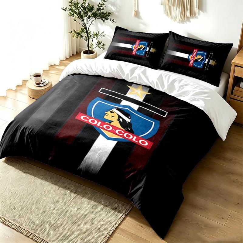 Colo-colo 3pc Duvet Cover Set Simple Modern Bedding Set Wrinkle Resistant Soft Fabric All Season Use a perfect gift