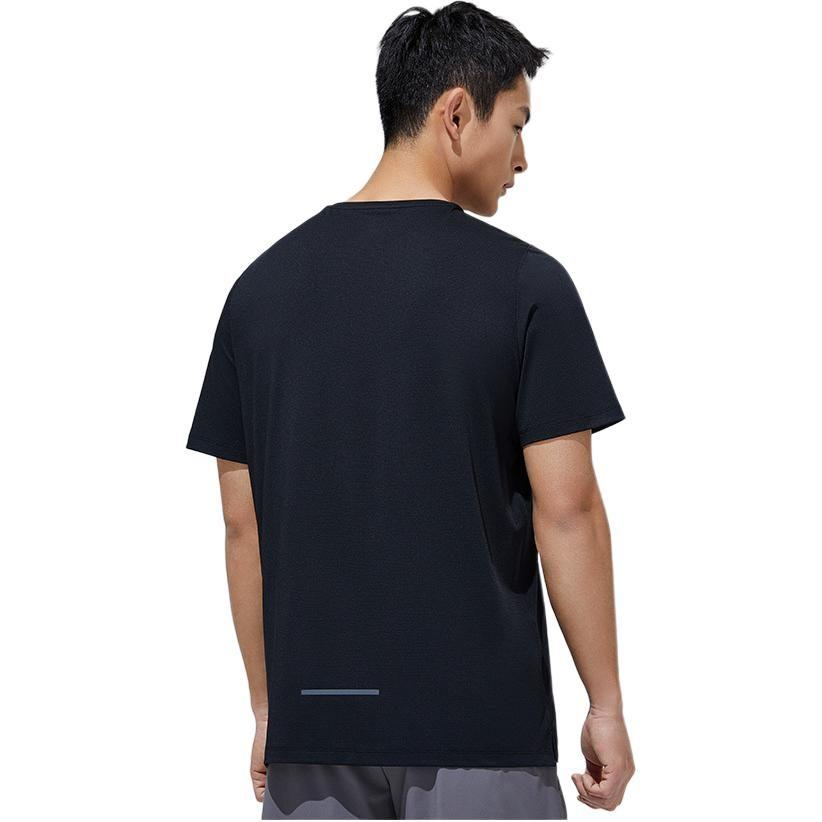Anta T Shirts Men's Black Crew Neck Moderate Straight Fit 952325103-6