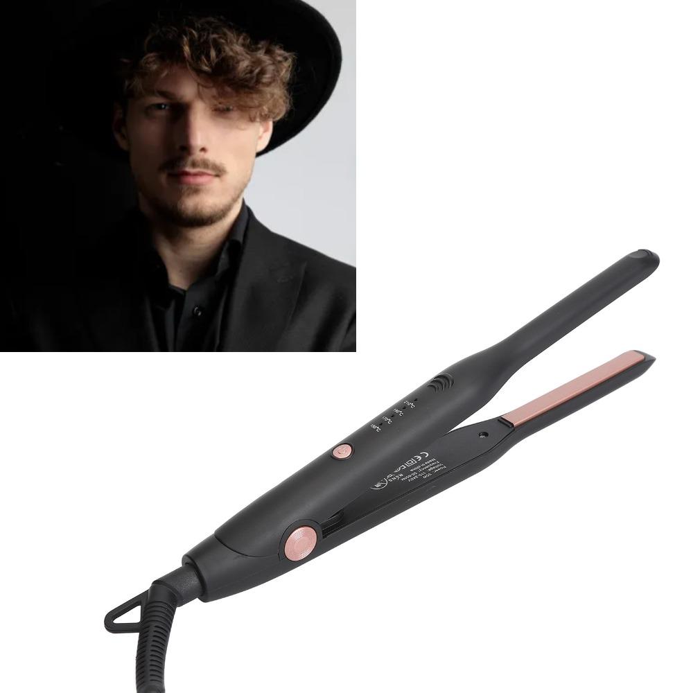 4 Gears Temperature Control Hair Curler 110-240V Dual Voltage Electric Hair Iron For Men