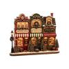 Wooden Halloween Ornaments Pumpkin Reading Theme Sign Haunted House Village Ornament  Farmhouse