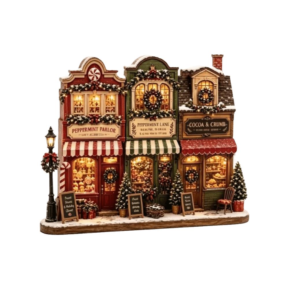 Wooden Halloween Ornaments Pumpkin Reading Theme Sign Haunted House Village Ornament Farmhouse