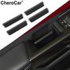 4XDoor Handle Switch Cover Trim Decor Accessories For Ford F150 21+ Carbon Fiber