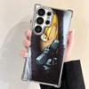 F-ullmetal A-Alchemist Anime Plating Phone Case For Samsung Galaxy S24 S25 FE S26 Edge S23 Ultra S22 S21 Plus S20 Anti-Fall Aira